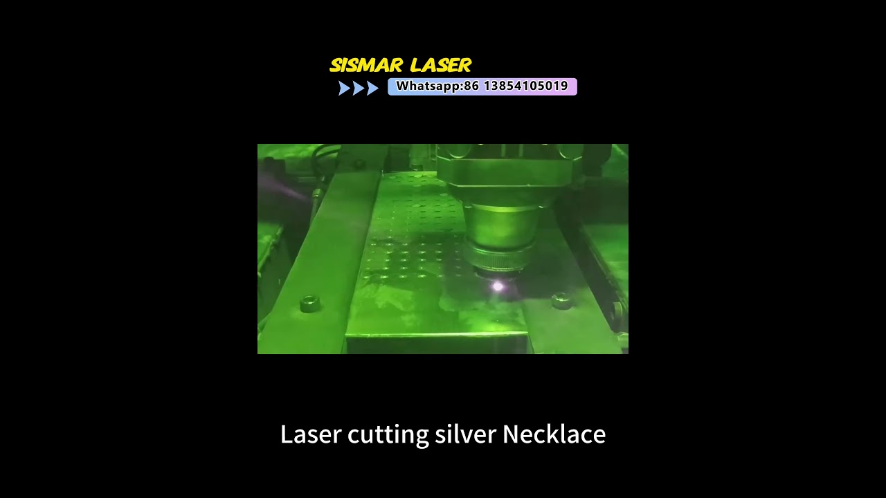 M&aacute;quina de Corte L&aacute;ser de Plata | Grabado y Corte de Joyer&iacute;a | Perfecto para Collares de Plata