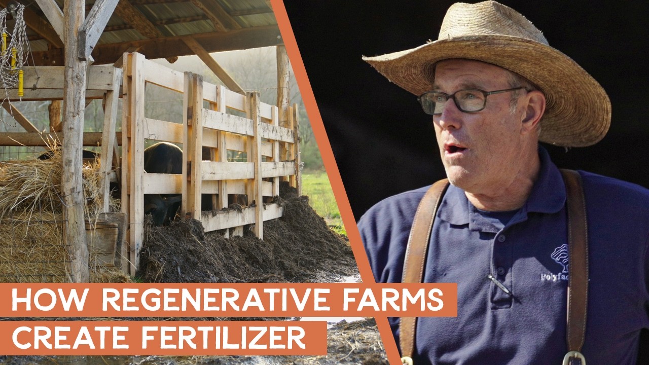 How Regenerative Farms Create Fertilizer | Carbonaceous Diaper Polyface Farm Tour | Joel Salatin