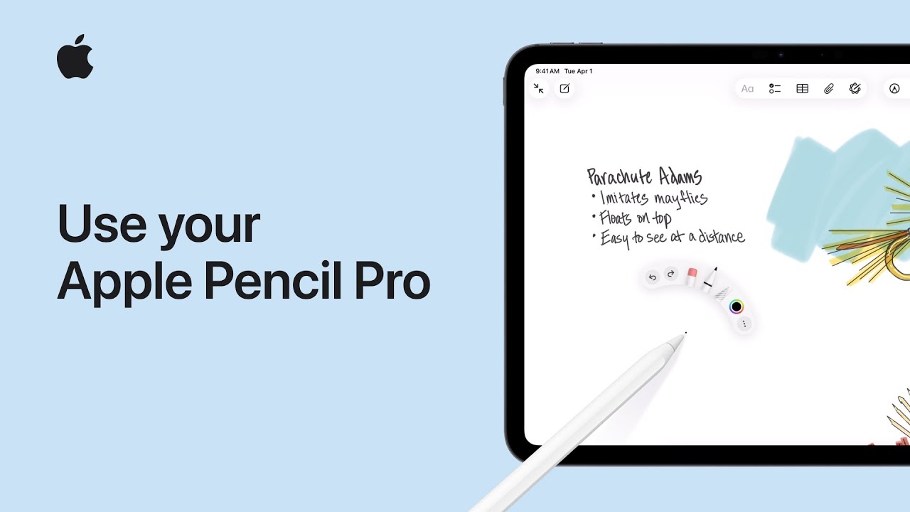 How to use your Apple Pencil Pro | Apple Support