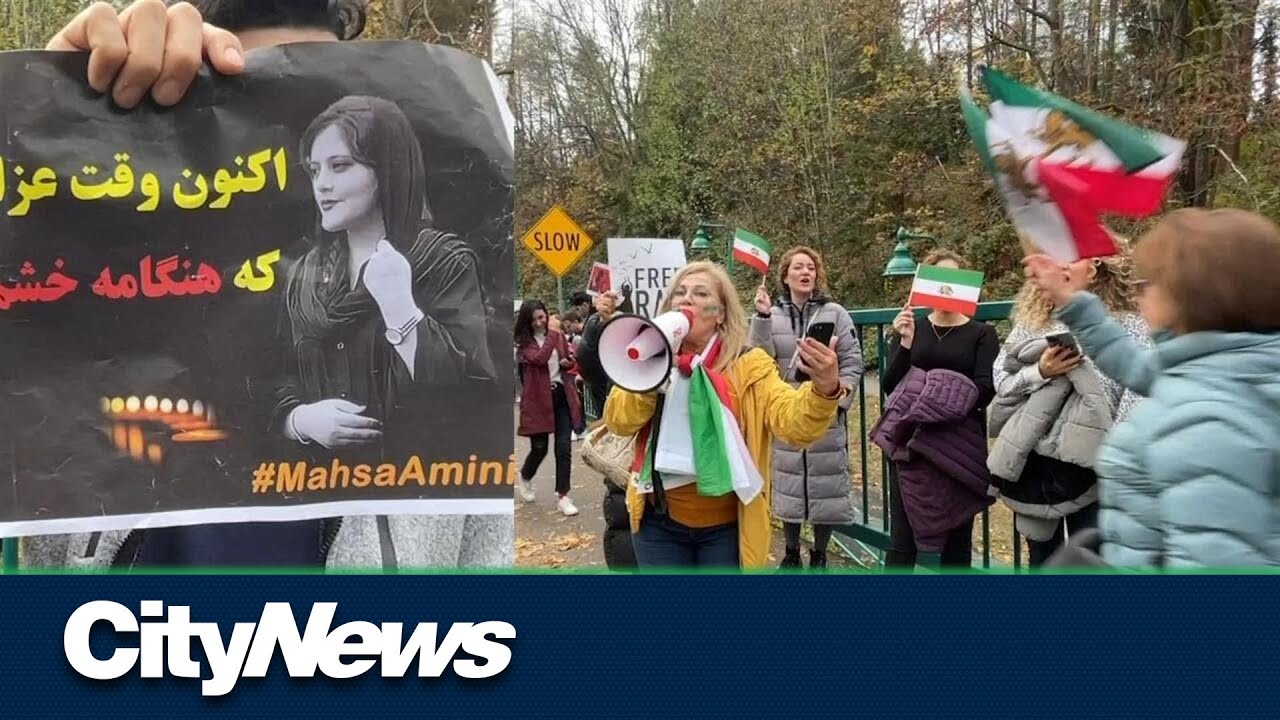 Vancouver Protesters demand leadership change in Iran