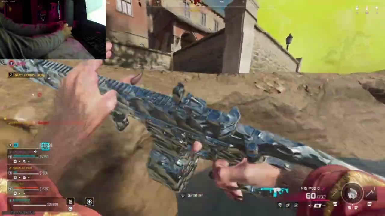 Call of Duty Gameplay Win With Hand Cam
