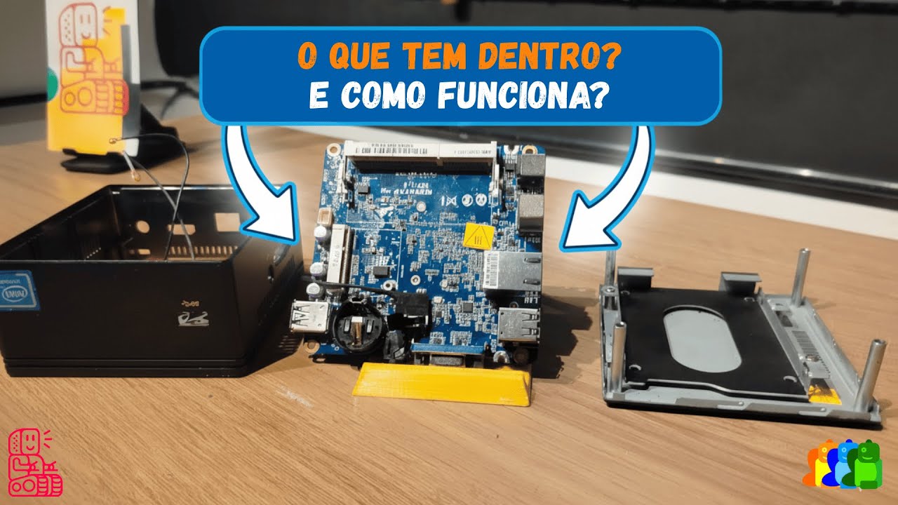O QUE tem DENTRO de um COMPUTADOR? Descubra Como Ele Realmente Funciona!