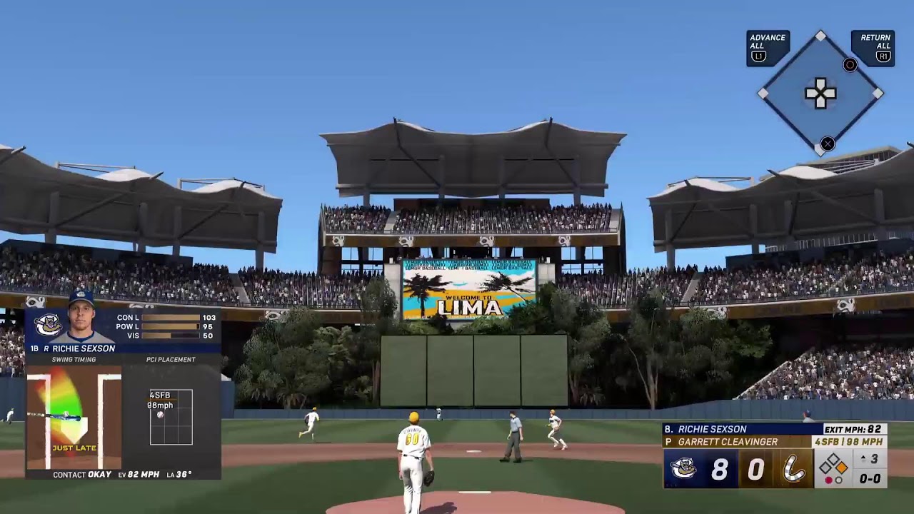 MLB 25 SC: Kane County Cougers at Lima Lemurs Game 20