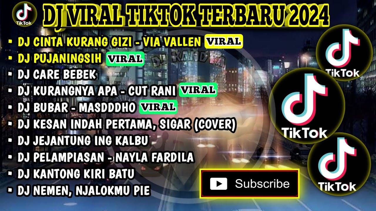 DJ VIRAL TIKTOK TERBARU 2024 | DJ CINTA KURANG GIZI - VIA VALLEN | PUJANINGSIH FULL ALBUM