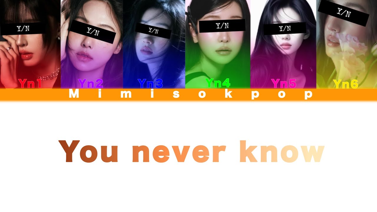 YOUR K-POP GIRL GROUP - ‘YOU NEVER KNOW’ BY BLACKPINK - 6 members ver.