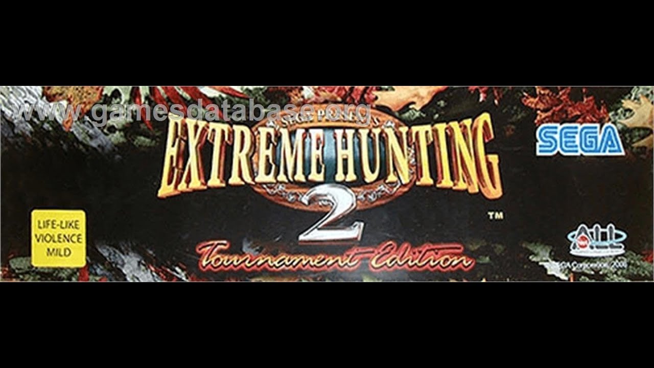 Sega Extreme Hunting 2 Dedicated Arcade Cabinet