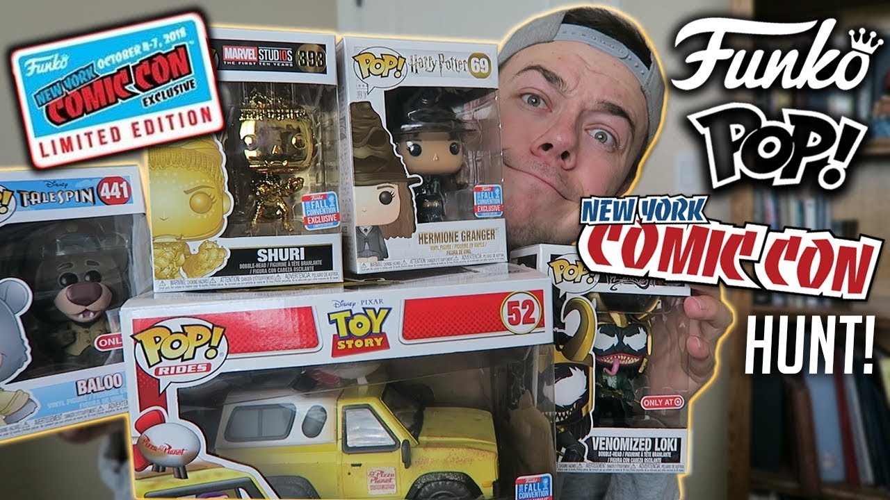 Охота за фигуркам Funko Pop на NYCC 2018! (Эксклюзивы с конвенции)