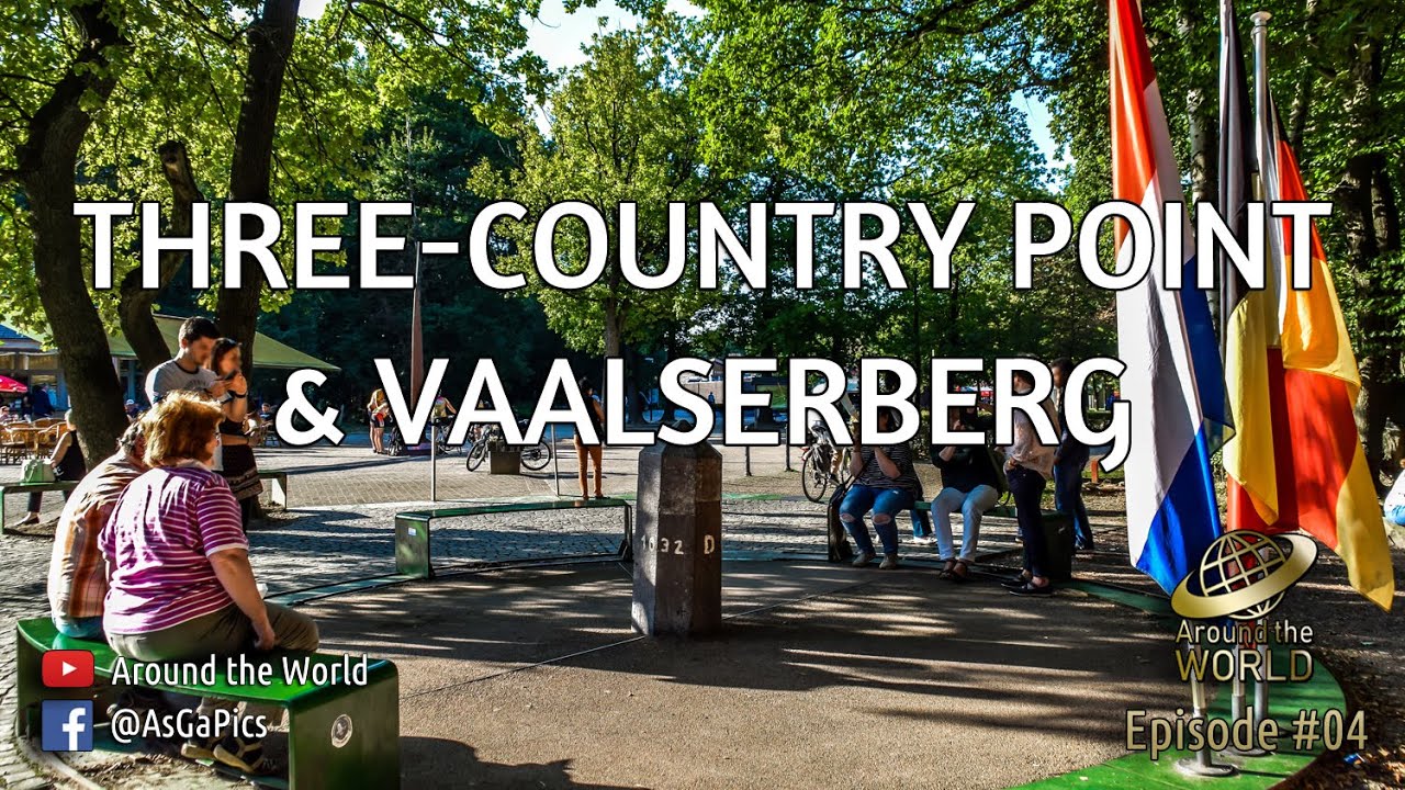 🇳🇱 🇩🇪 🇧🇪 Three-Country Point & Vaalserberg, Netherlands.