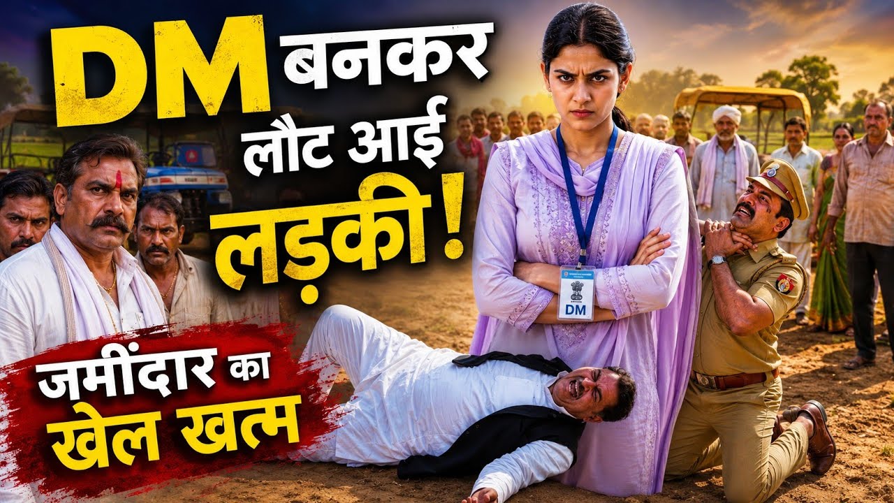 DM बनकर लौट आई लड़की ! | जमींदार का खेल खत्मEmotional Hindi Story
