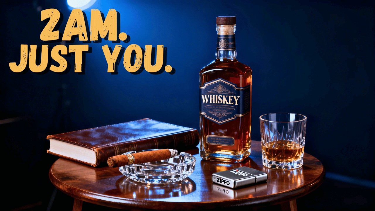 Whiskey Blues Lounge  Slow Instrumental for 2AM Thoughts You Keep to Yourself