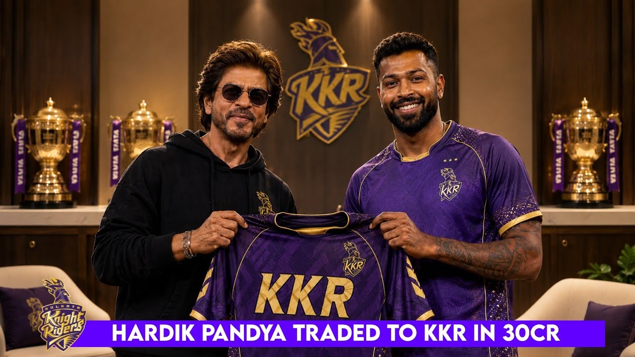 Hardik Pandya Trade to KKR Announced - Hardik Pandya Traded to KKR in Place of Cameron Green