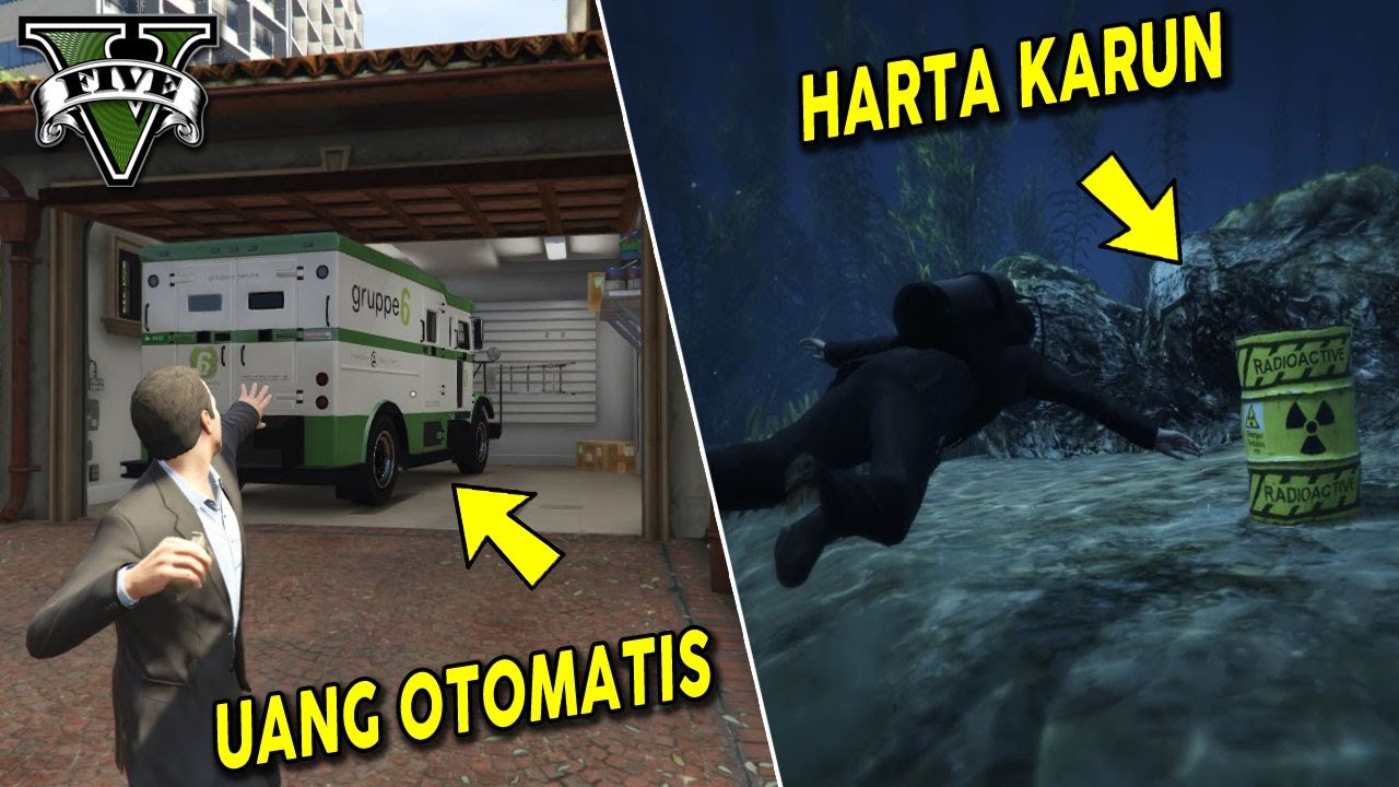 10 CARA DAPAT UANG BANYAK GTA 5 YG MUNGKIN BELUM KAMU TAHU (PS3/4, PC XBOX360/1)