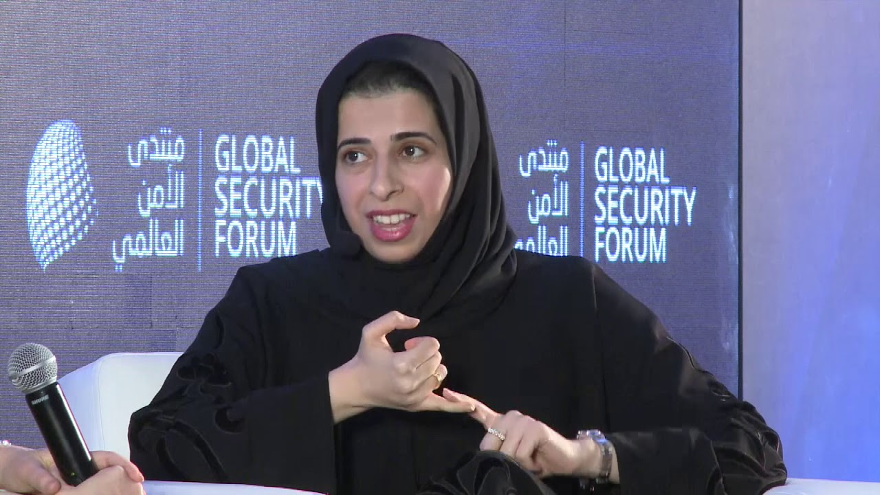 HE Lolwah Alkhater MOFA Spokesperson in an interview by Kimberly Dozier