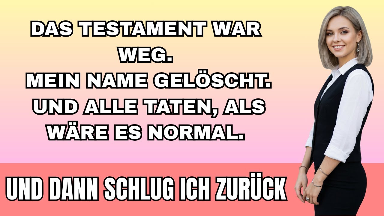 Das Testament, das meine Familie zerbrach – und die leise Rache, die folgte