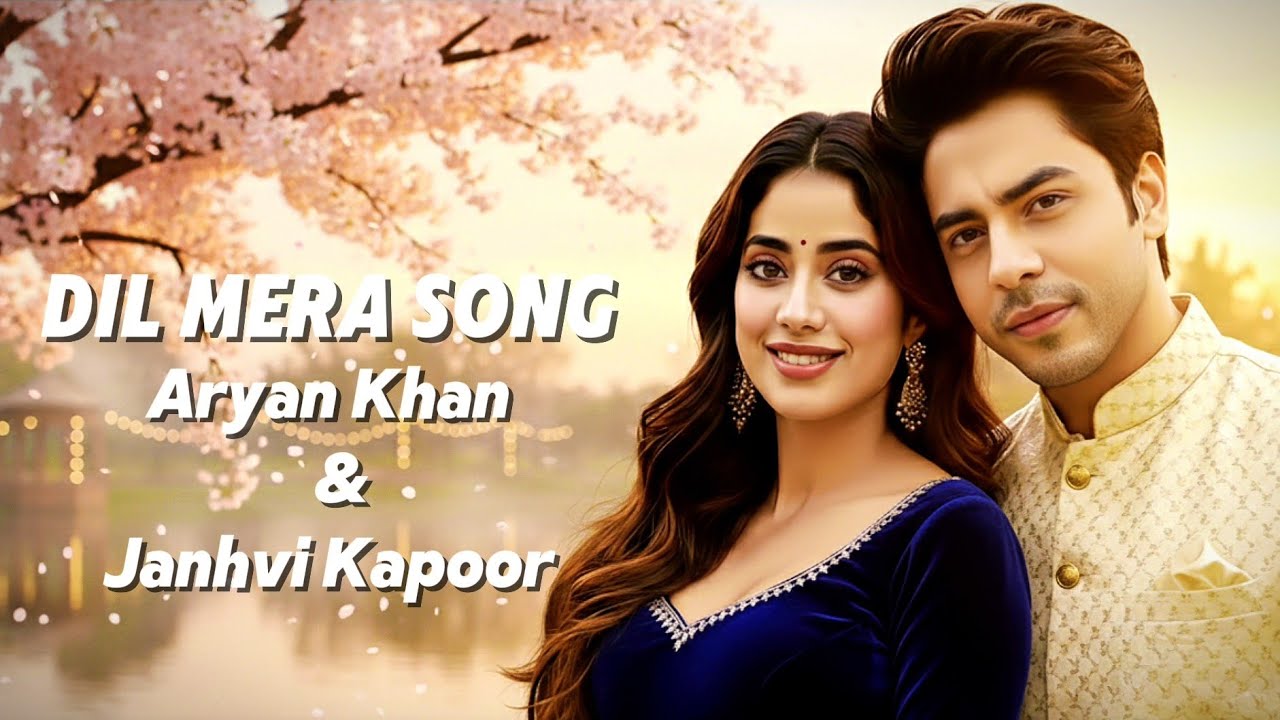 Dil Mera New Official Song l Aryan Khan l Janhvi Kapoor l #aryankhan #song #bollywood #janhvikapoor 