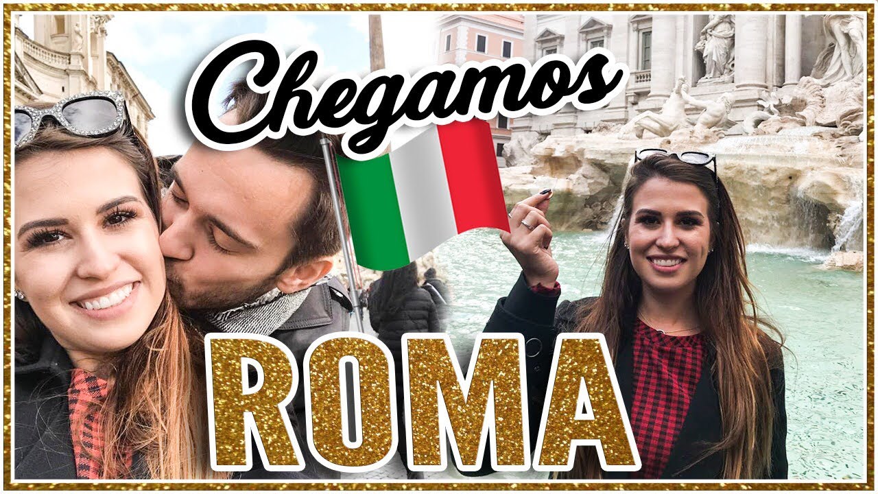 CHEGAMOS EM ROMA + FONTE DA SORTE - Vlog It&aacute;lia 6 (ROMA)