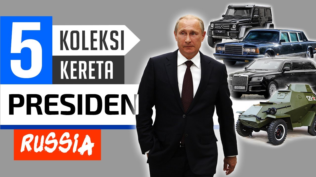 5 Koleksi Kereta Vladimir Putin Yang Pelik