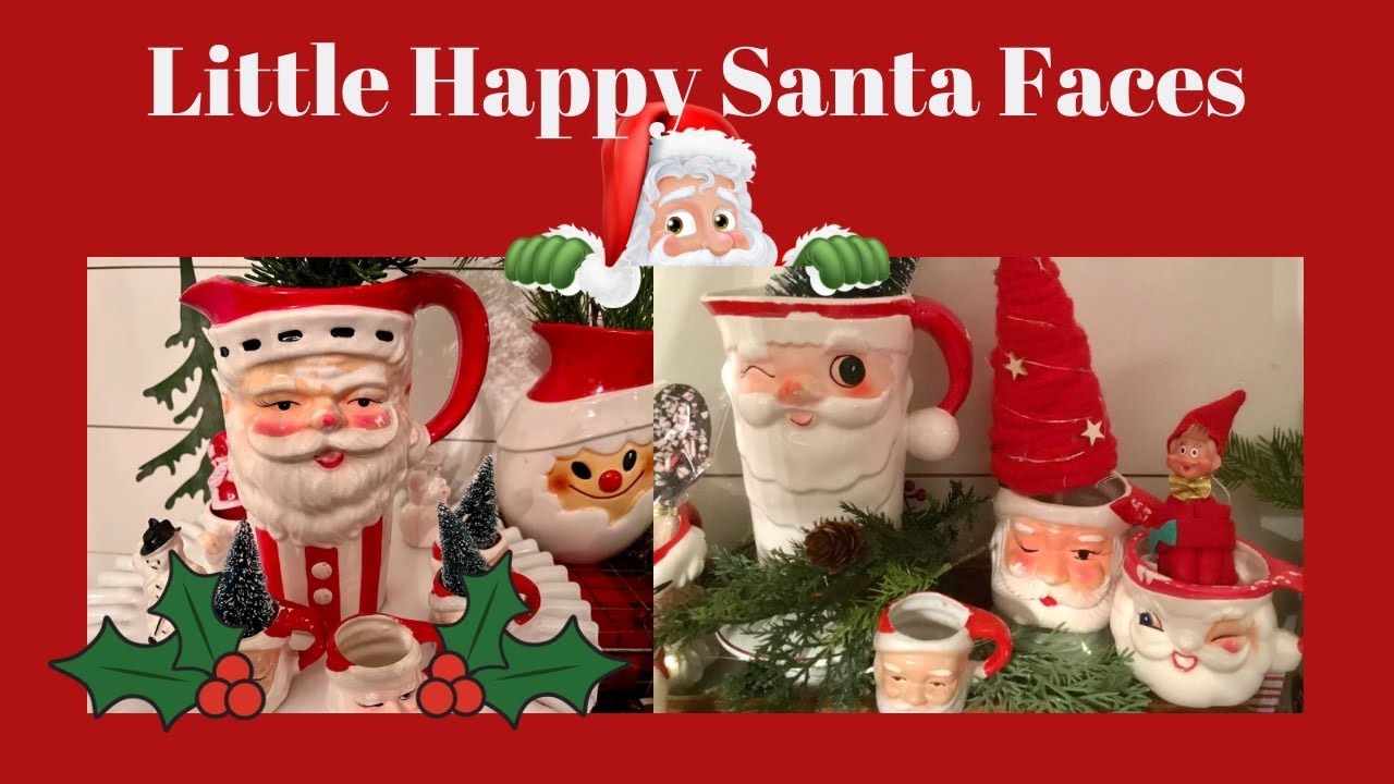 Happy Little Santa Faces🎅🏻