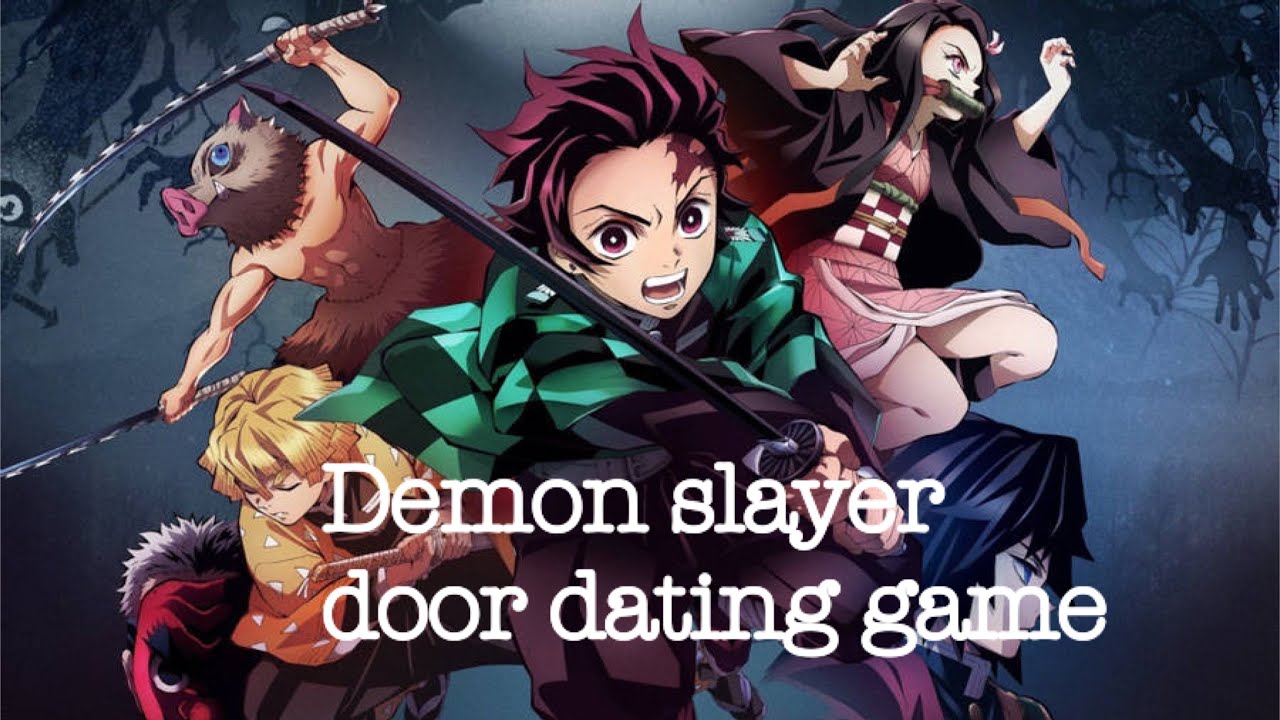 Demon slayer door dating game school edition