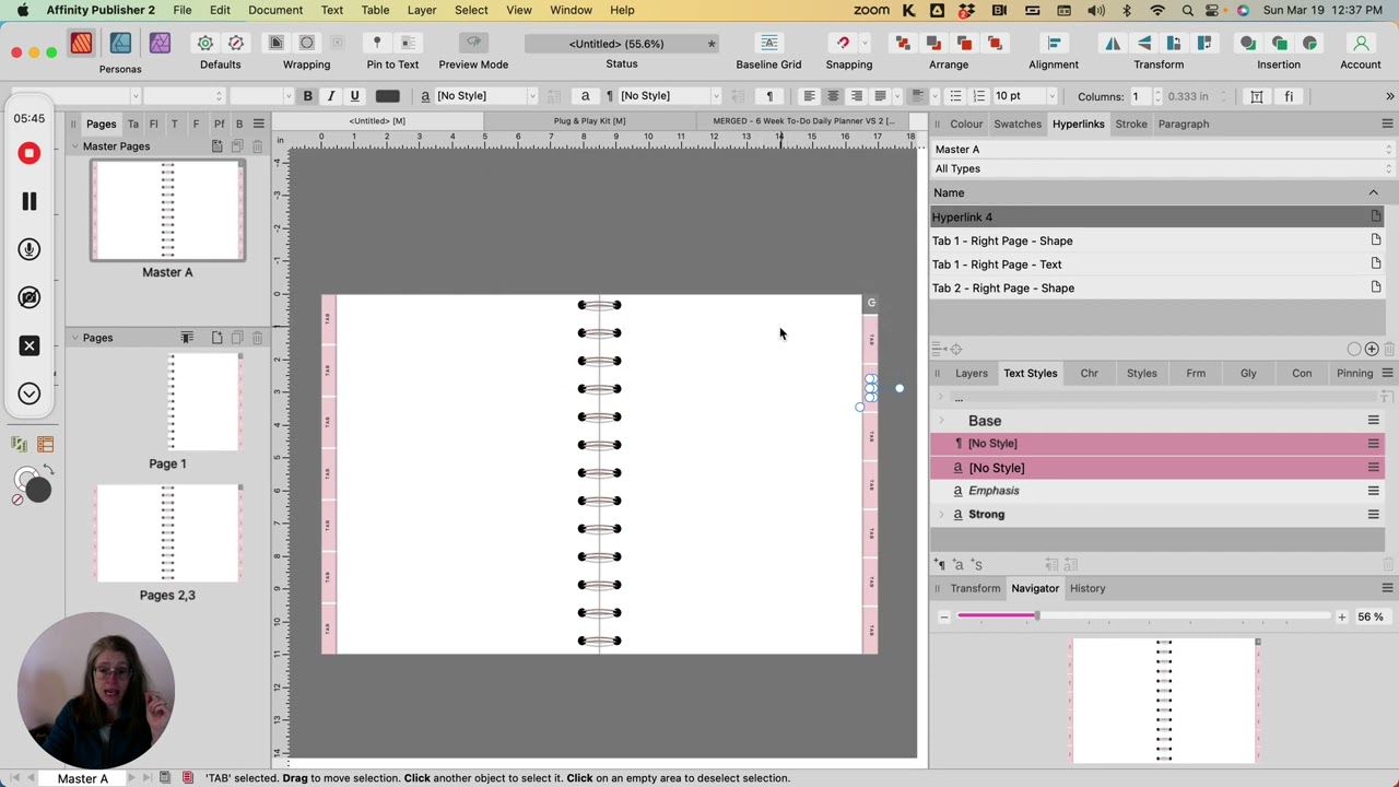 Top 3 Ways to Create Hyperlinks in Affinity Publisher 2.0 | Master Digital Planner&Journal Creation