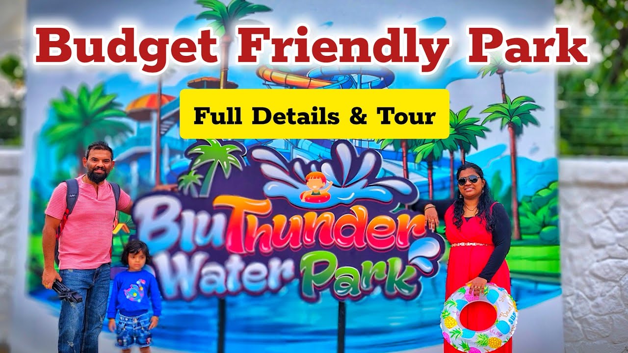 Blue Thunder Water Park Hyderabad !! Blue Thunder complete video in telugu| water parks in hyd