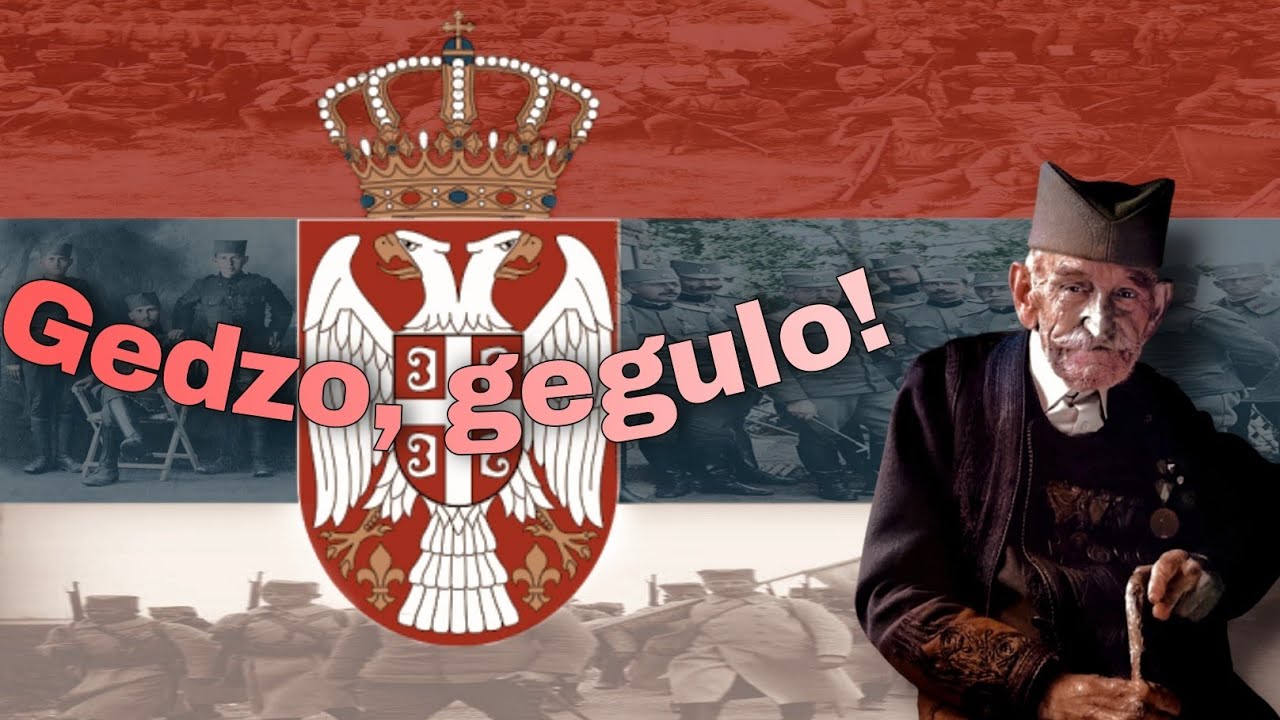 “Геџо гегула” (Gedžo, gegulo) || Canção Patriótica Sérvia (Legendado)