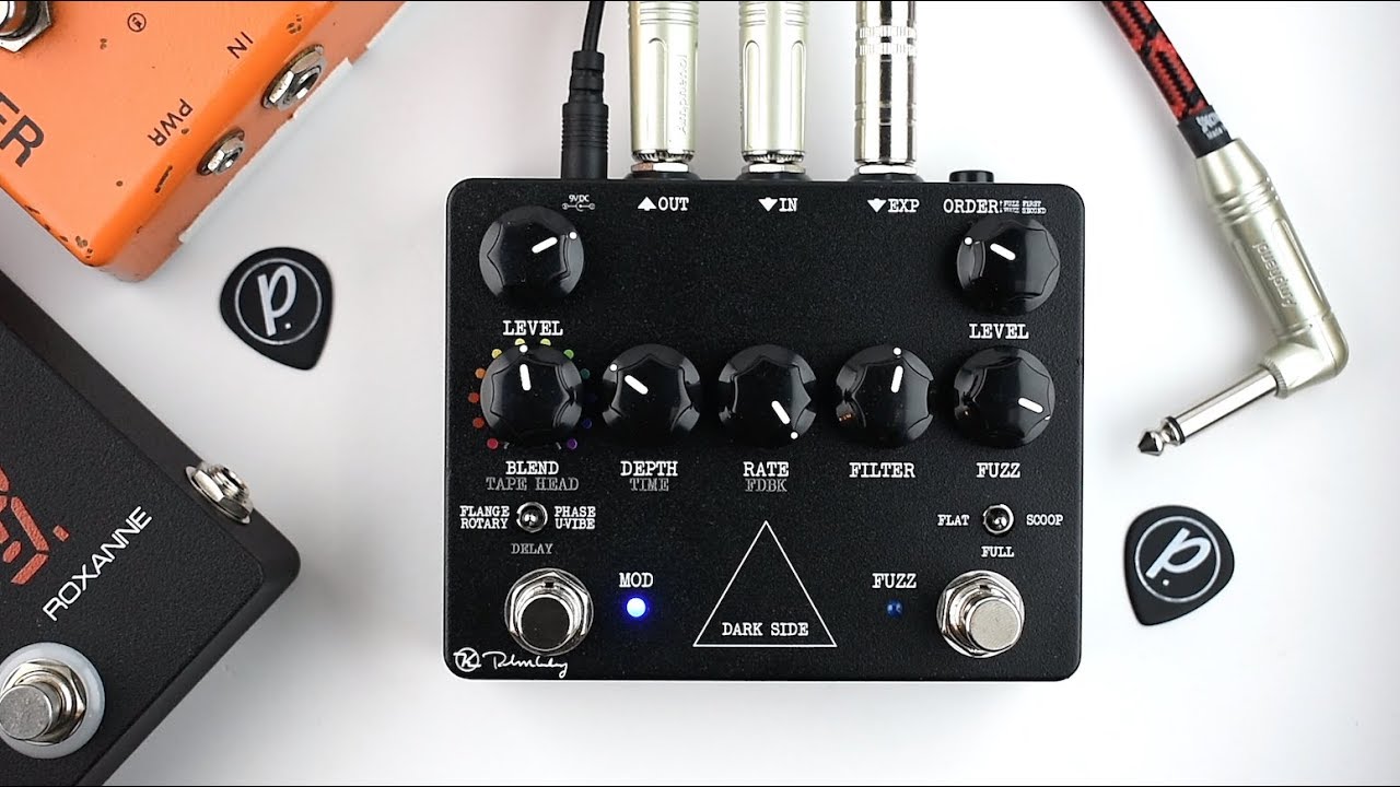 Keeley Electronics // Dark Side Fuzz Delay Modulation Workstation (Stereo Demo)