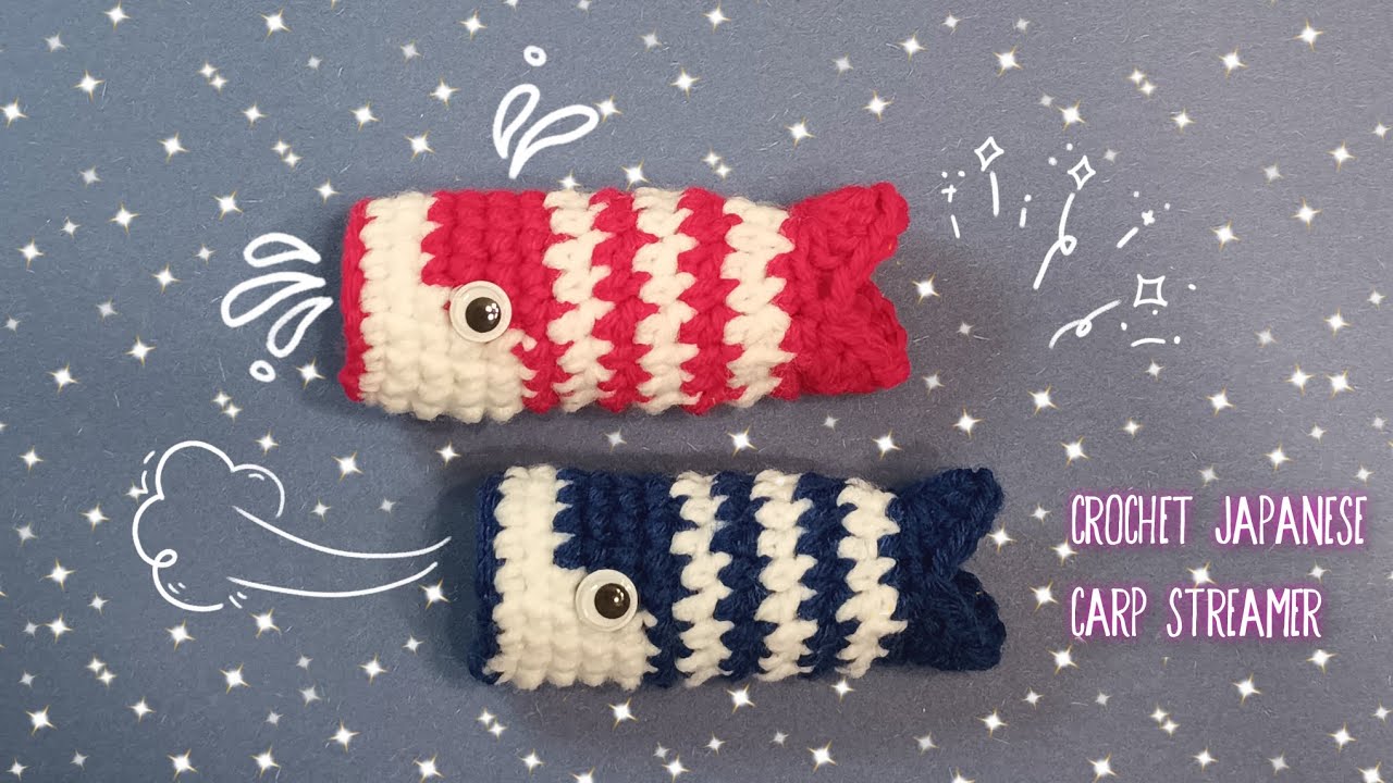 Crochet Tutorial: Japanese Carp Streamer
