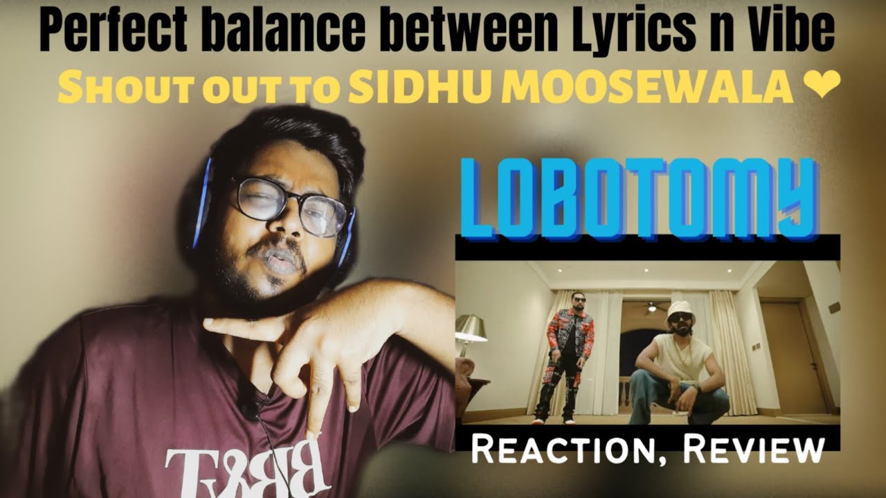 LOBOTOMY REACTION VIDEO - @EmiwayBantai X @LazDetroit  OFFICIAL MUSIC VIDEO