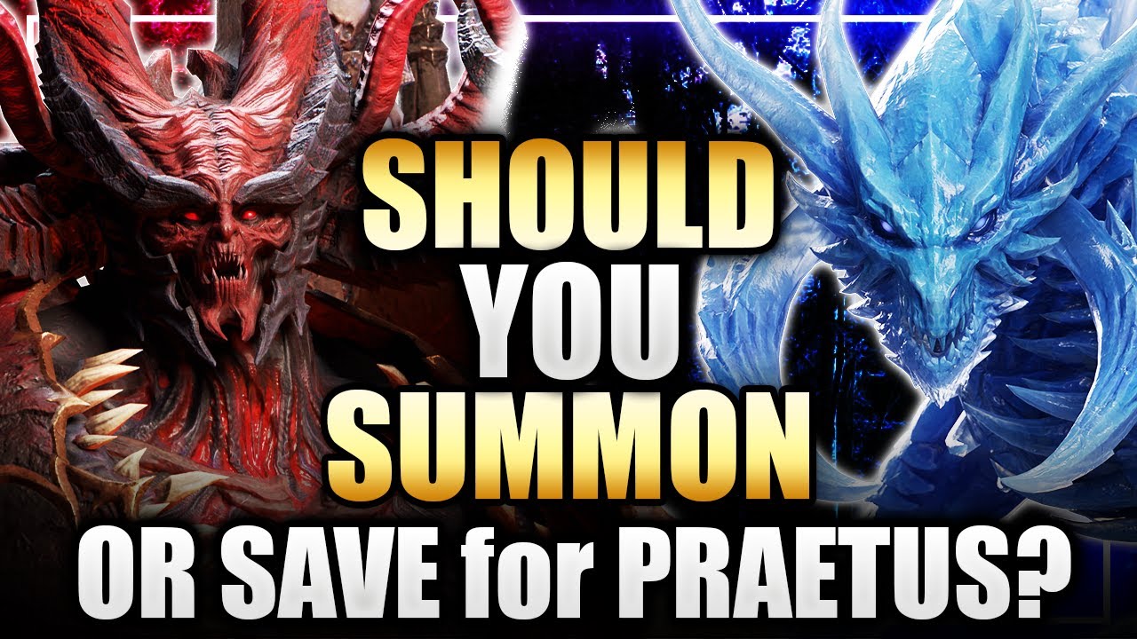 VALDERON & YMIRET - Should You Summon? OR Save For Praetus? HUGE DECISION - Don't Mess Up! #WoR