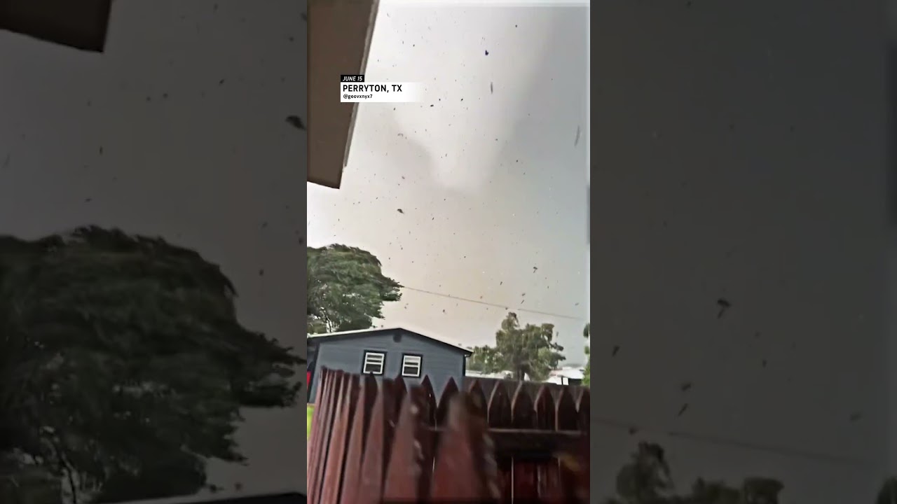 Eyewitness video of the Perryton, Texas Tornado | AccuWeather