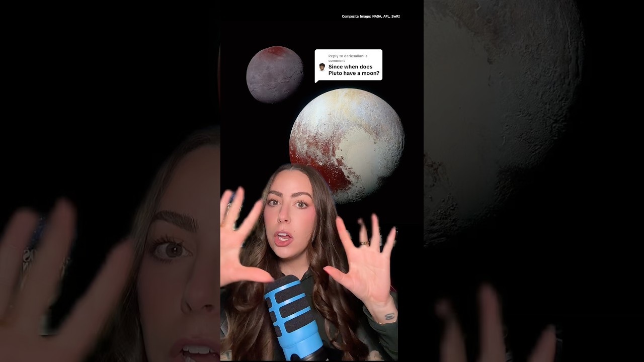 У карликовой планеты Плутон больше спутников, чем у Земли! #nasa #space #science