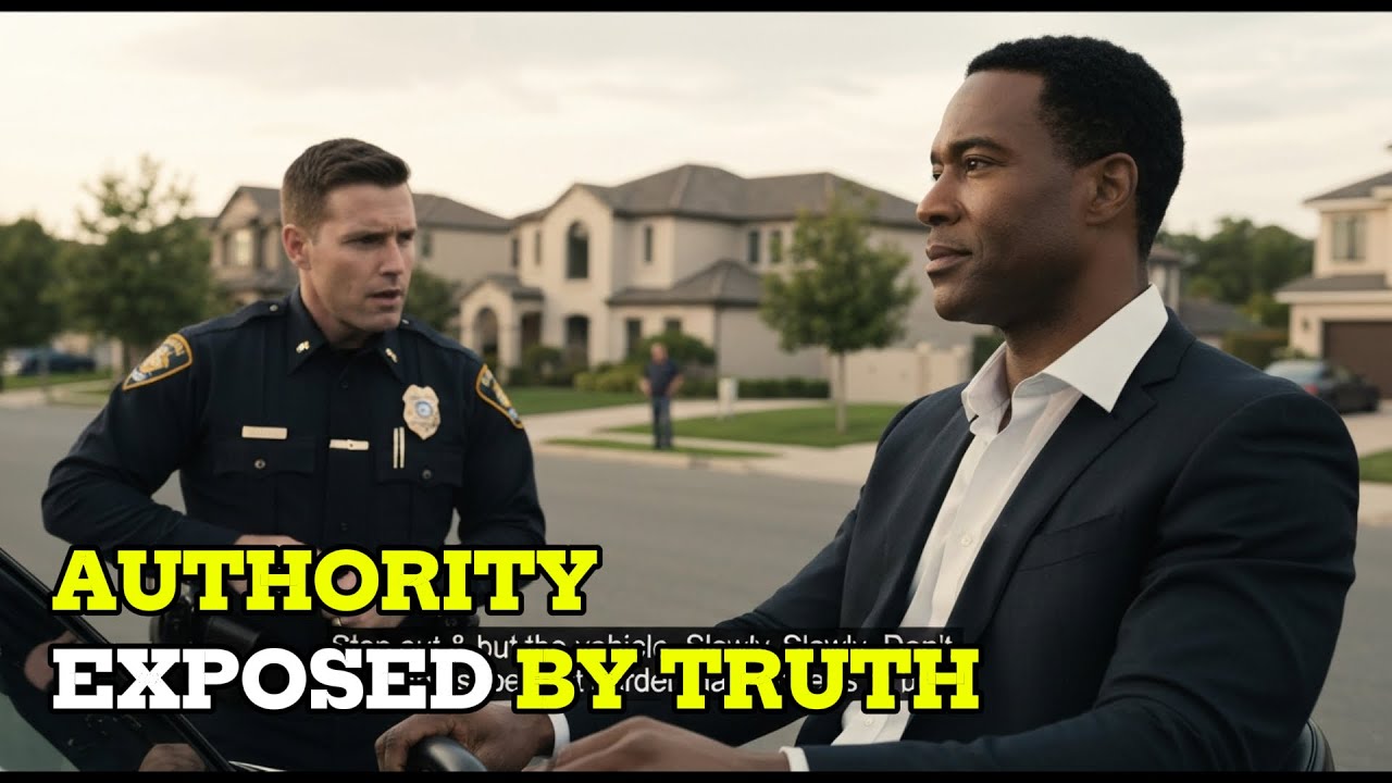 White Cop Pulls Over Black Driver—Freezes at the Five Words: “I’m Your New Police Chief"