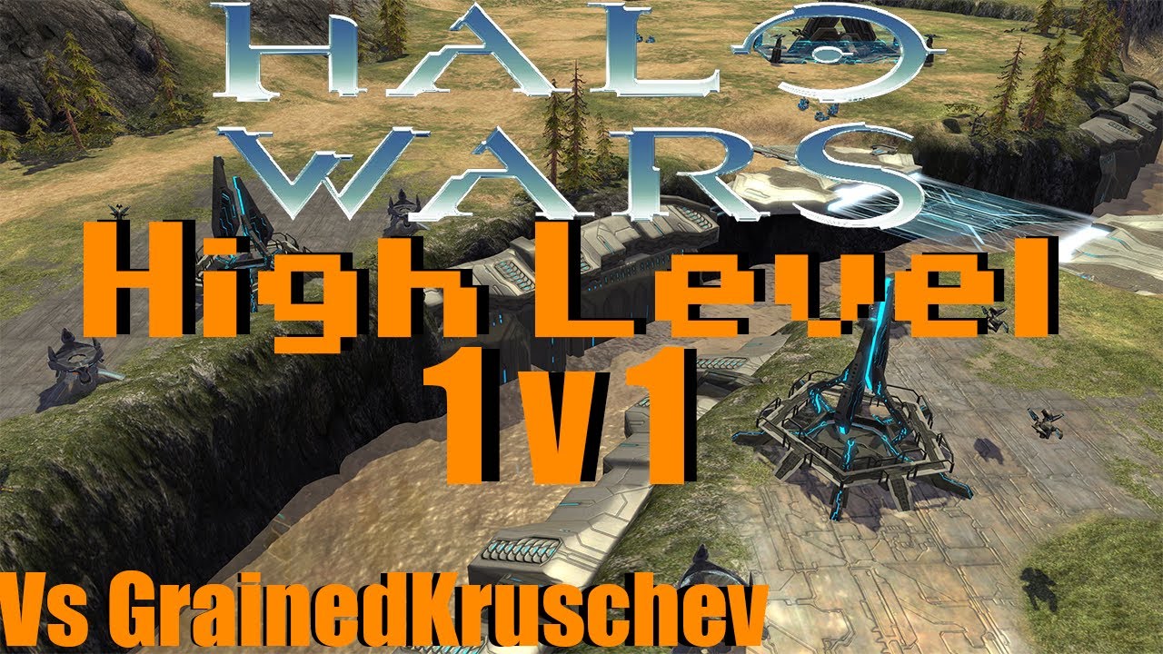 Halo Wars High level 1v1s vs GrainedKruschev