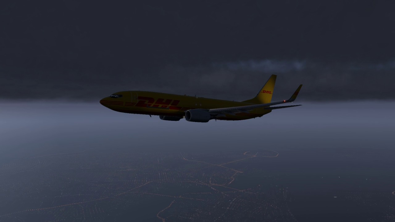 Let's play X-Plane 11: Nach Boston mit einer DHL B-738