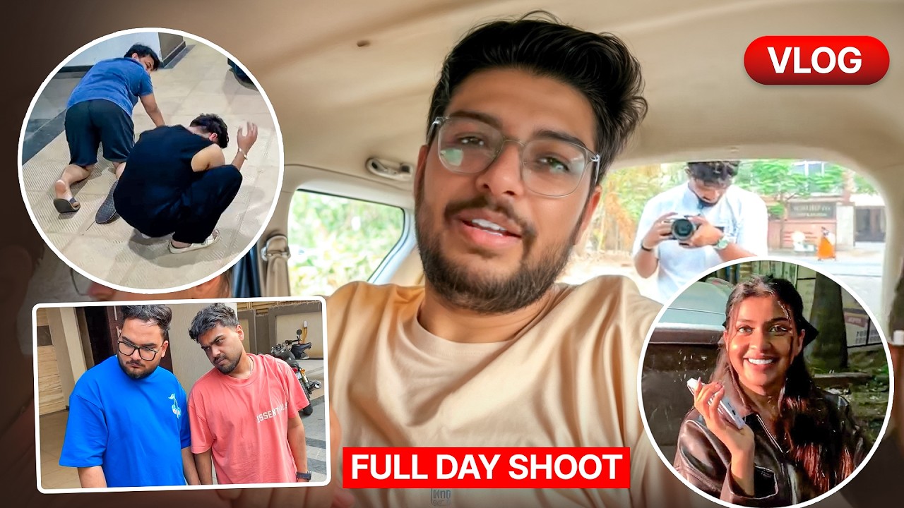 Full day shoot and masti hua bootcamp pr - Vlog
