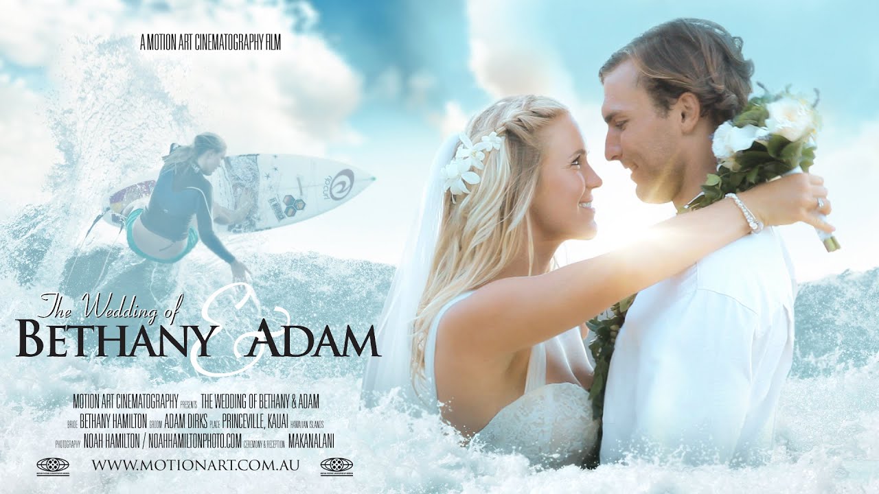 Bethany Hamilton Wedding Film in Kauai, Hawaii