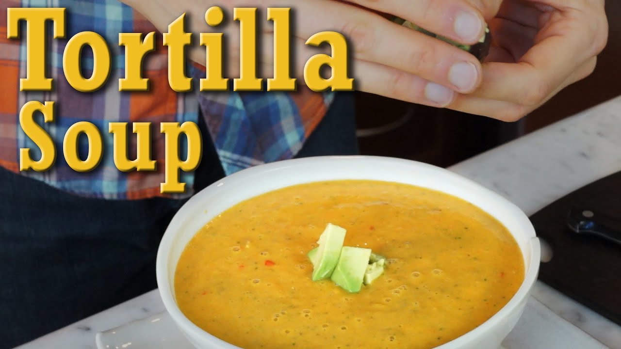 Tortilla Soup: Quick & Easy Organic Vegan Recipe