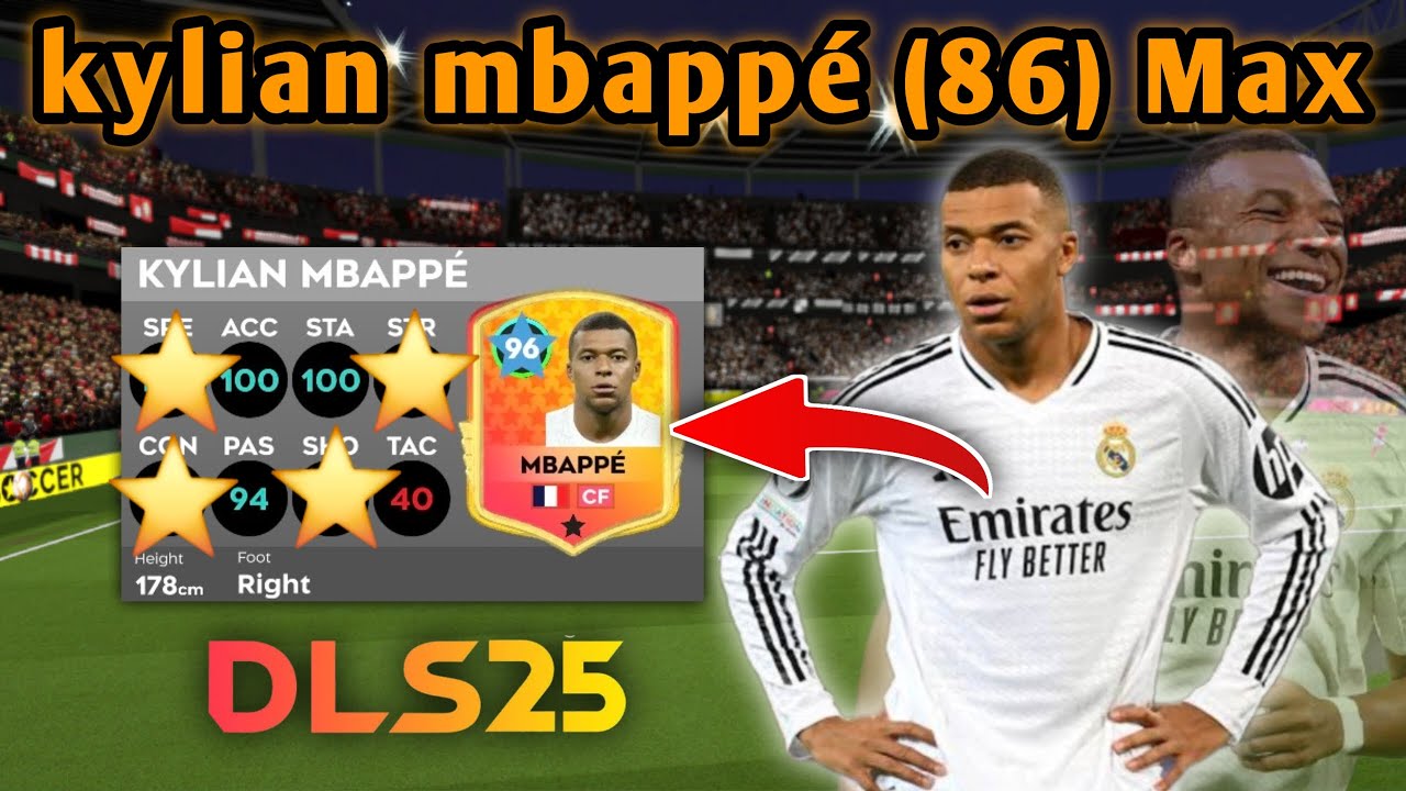 DLS 25 Килиан Мбаппе Макс | Dream League Soccer 2025 | Игровой процесс сборной Индии