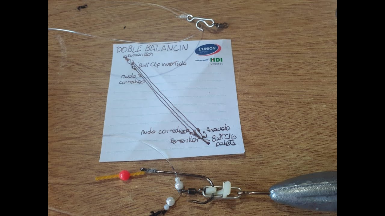 Linea baitclip doble balancin!, Surfcasting