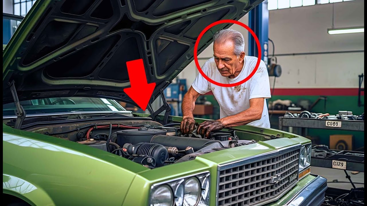 El Mecánico Jubilado Entró al Taller por Nostalgia, Sin Saber que Arreglaría el Coche que Nadie Pudo