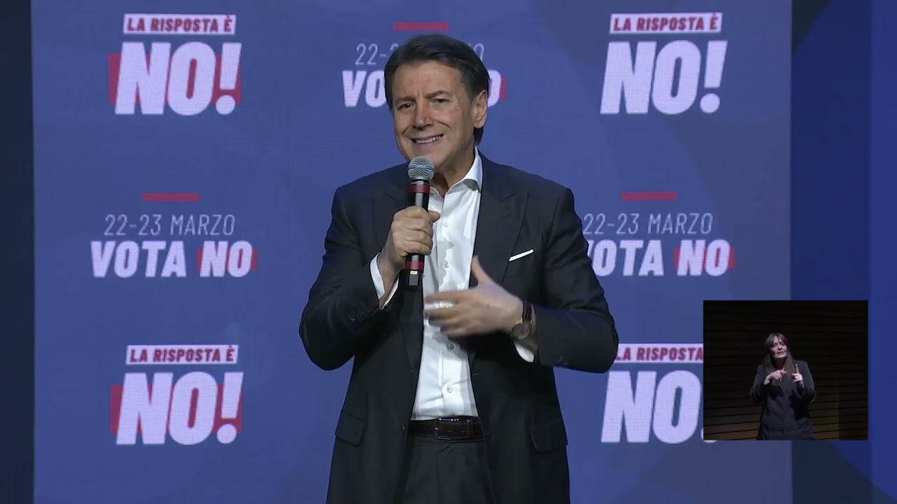LA RISPOSTA È NO! Intervento dal palco | 20/03/2026