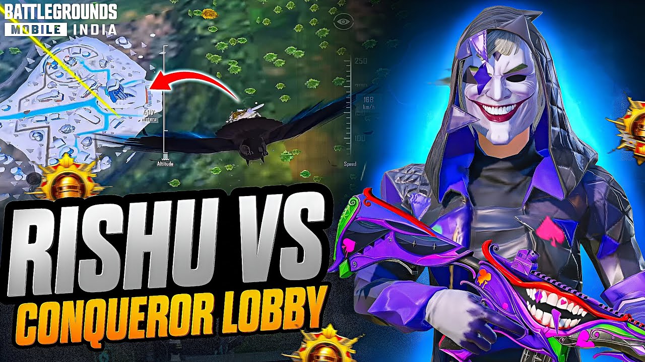 Rishu Yt Live vs Conqueror Lobby&rsquo;s 🔥| Intense End Zone Conqueror Lobby | BGMI