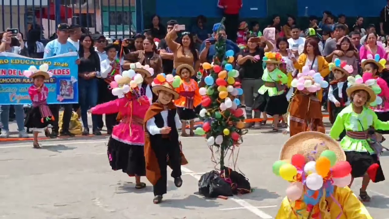Carnaval de Cajamarca Cilulo - 5 años B 2024 (IE 2046 Virgen de las Mercedes - Comas)