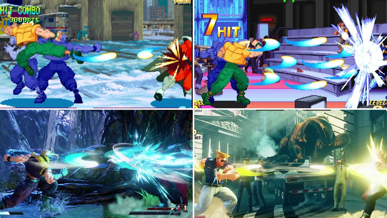 Evolution of Nash and Guile: SONIC BREAK (1995-2024)