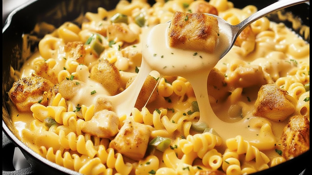 20-Minute Cheesy Pasta So Creamy… It’s Basically Addictive!!