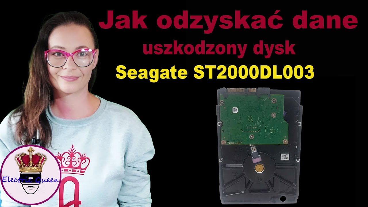 Jak odzyskać pliki z uszkodzonego dysku Seagate . Uszkodzona elektronika dysku.