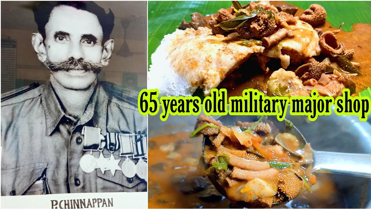 65 years பழமை மாறாத military  Non-veg restaurant | sri ayyappa vilas in erode| food reviewer Anandh.
