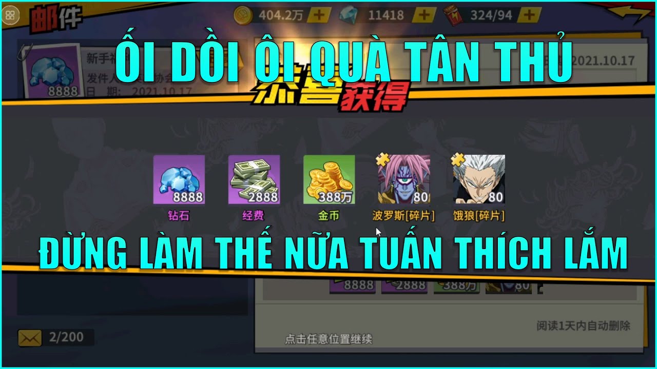 One Punch Man The Strongest Phi&ecirc;n Bản Chiều Hư Game Thủ: Tặng Lu&ocirc;n Garou V&agrave; Boros Ng&agrave;y Đầu Ti&ecirc;n