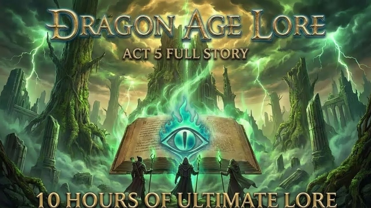 10 HOURS Of Dragon Age Lore To Fall Asleep To | Act 5: FULL STORY